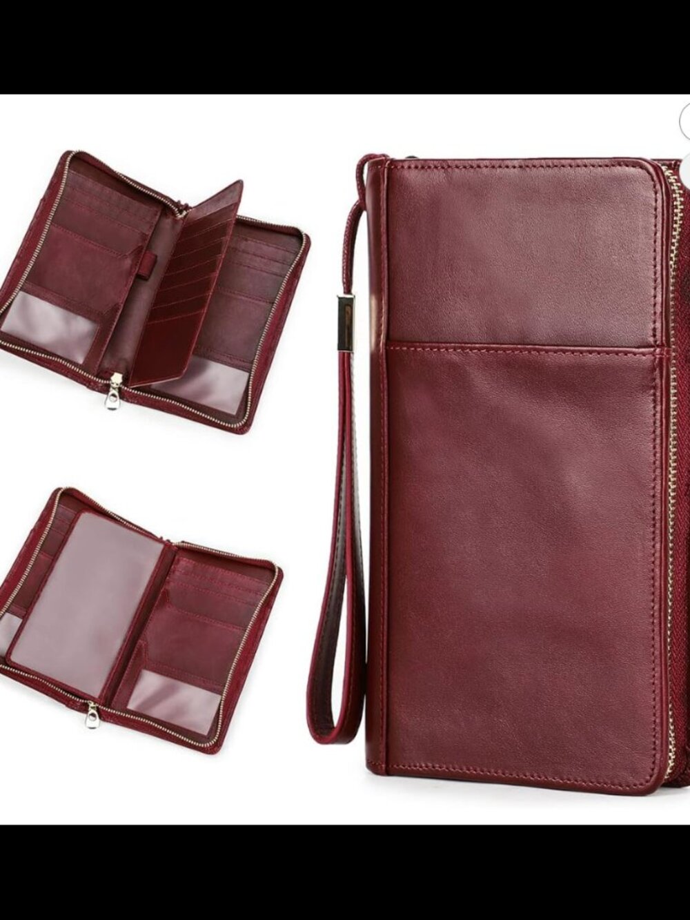 NWT‎ Real leather wallet